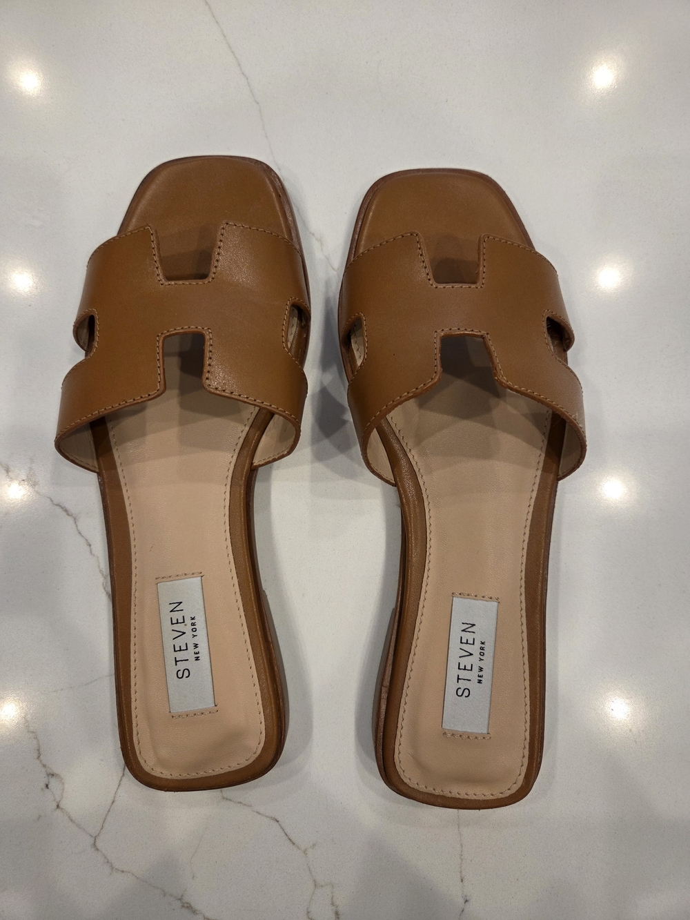 Steve Madden Hadyn Sandals 
Women's Size 7.5 Cognac